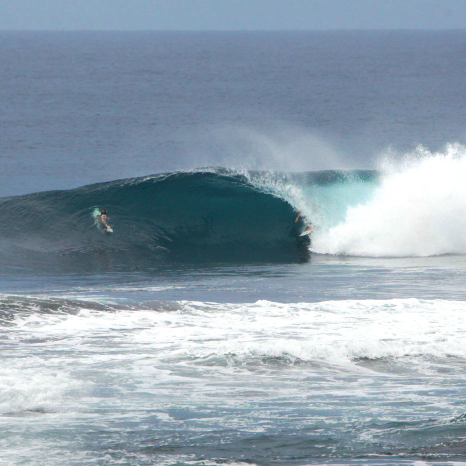 canggu surf river mouth